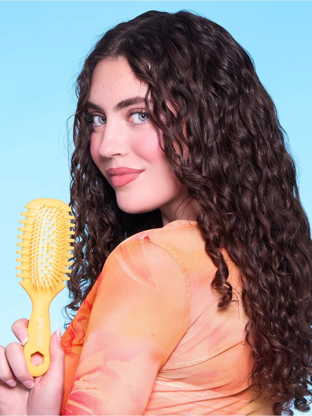 UNBRUSH CURLY HAIRBRUSH - GOLDEN HOUR - Picture 7 of 11